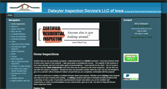 Desktop Screenshot of dathomeinspector.com